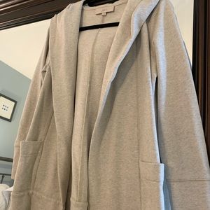 Hooded Loft Coatigan - Oatmeal